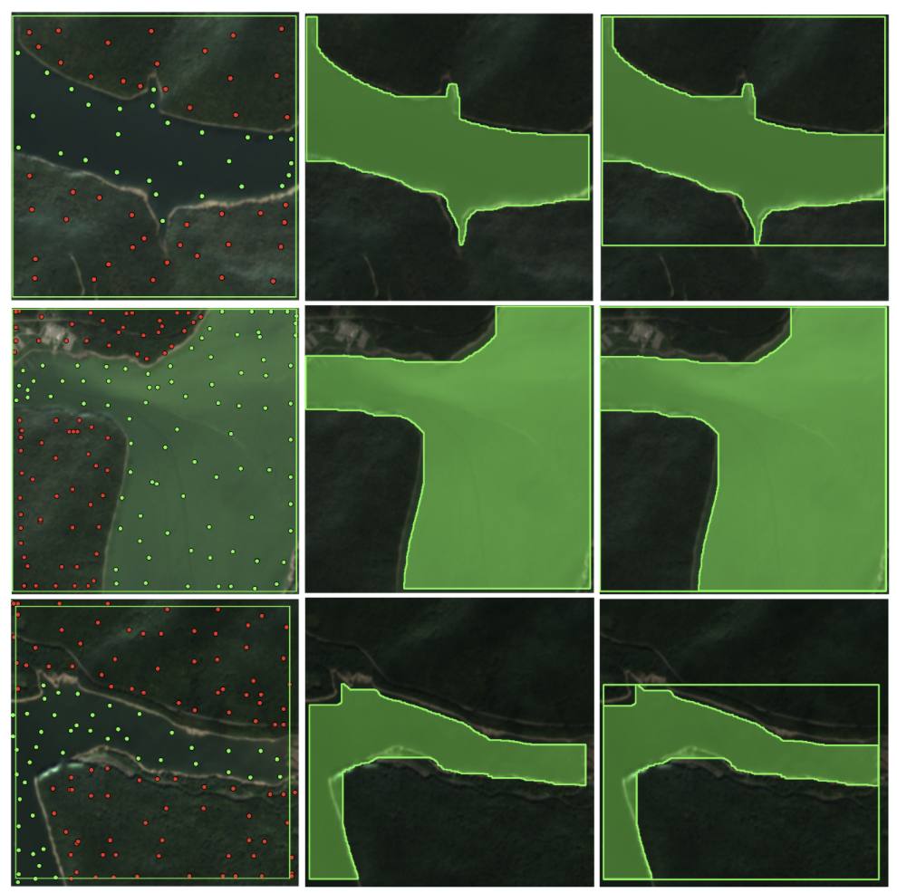 Interactive segmentation workflow